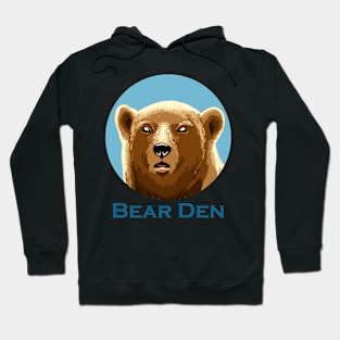 Bear Head Emblem Hoodie